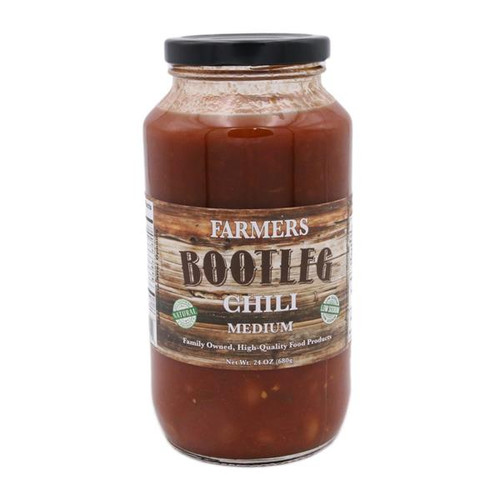 Farmers Bootleg Chili Medium Chili Dawgs