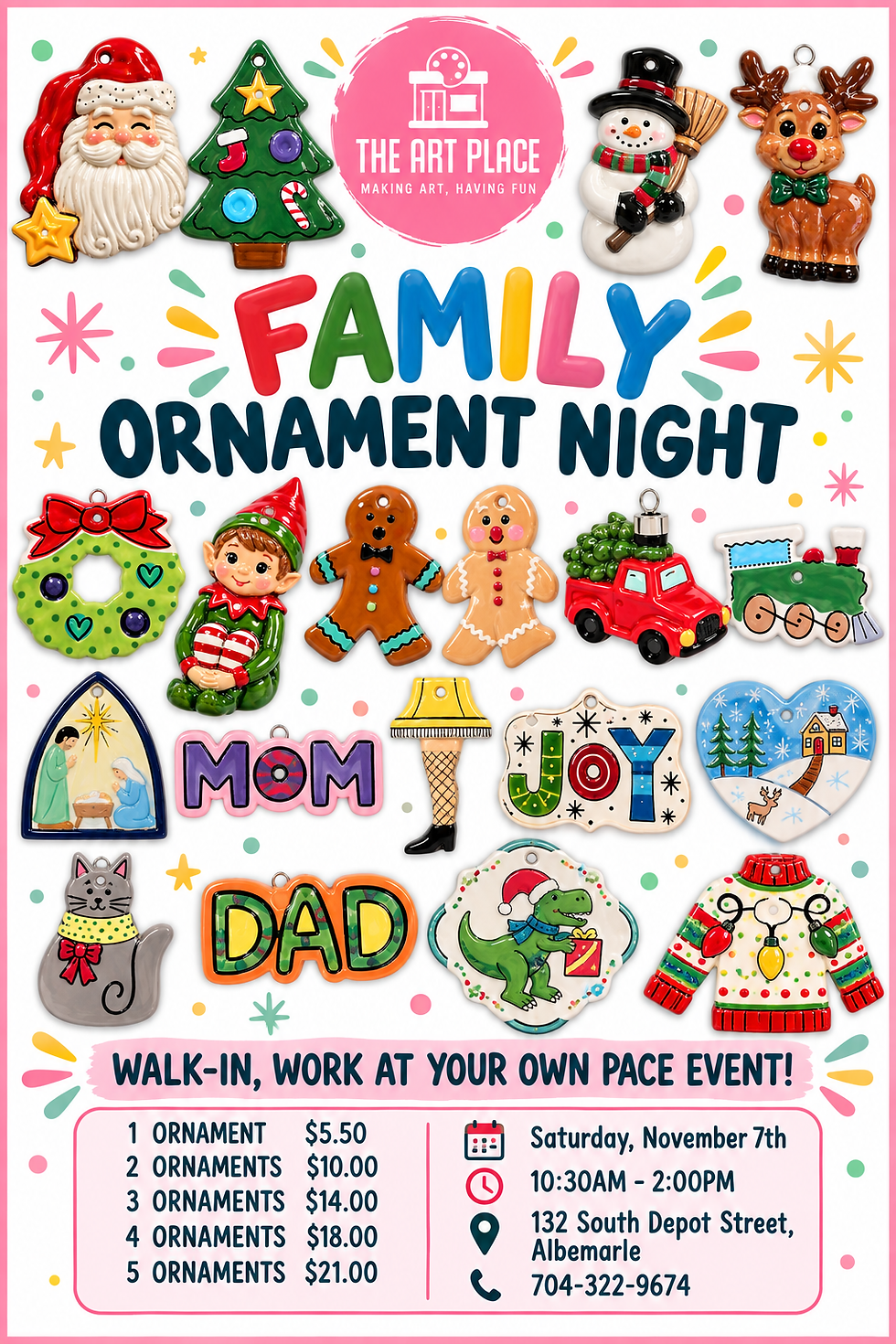 Family Ornament Night