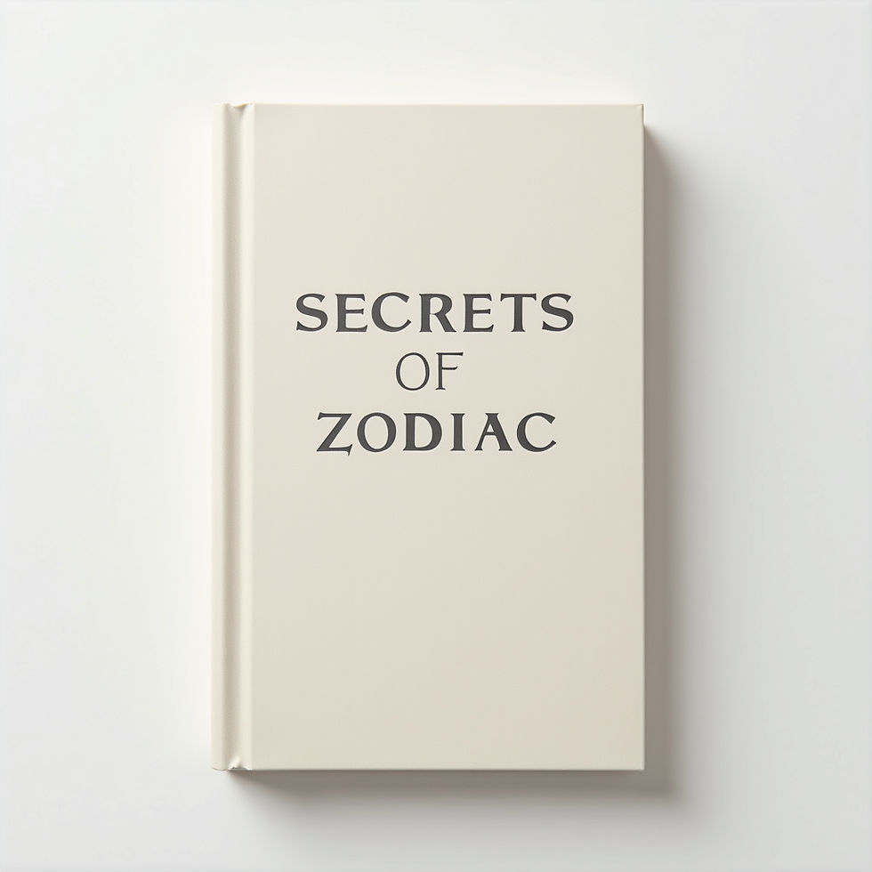 Secrets Of Zodiac