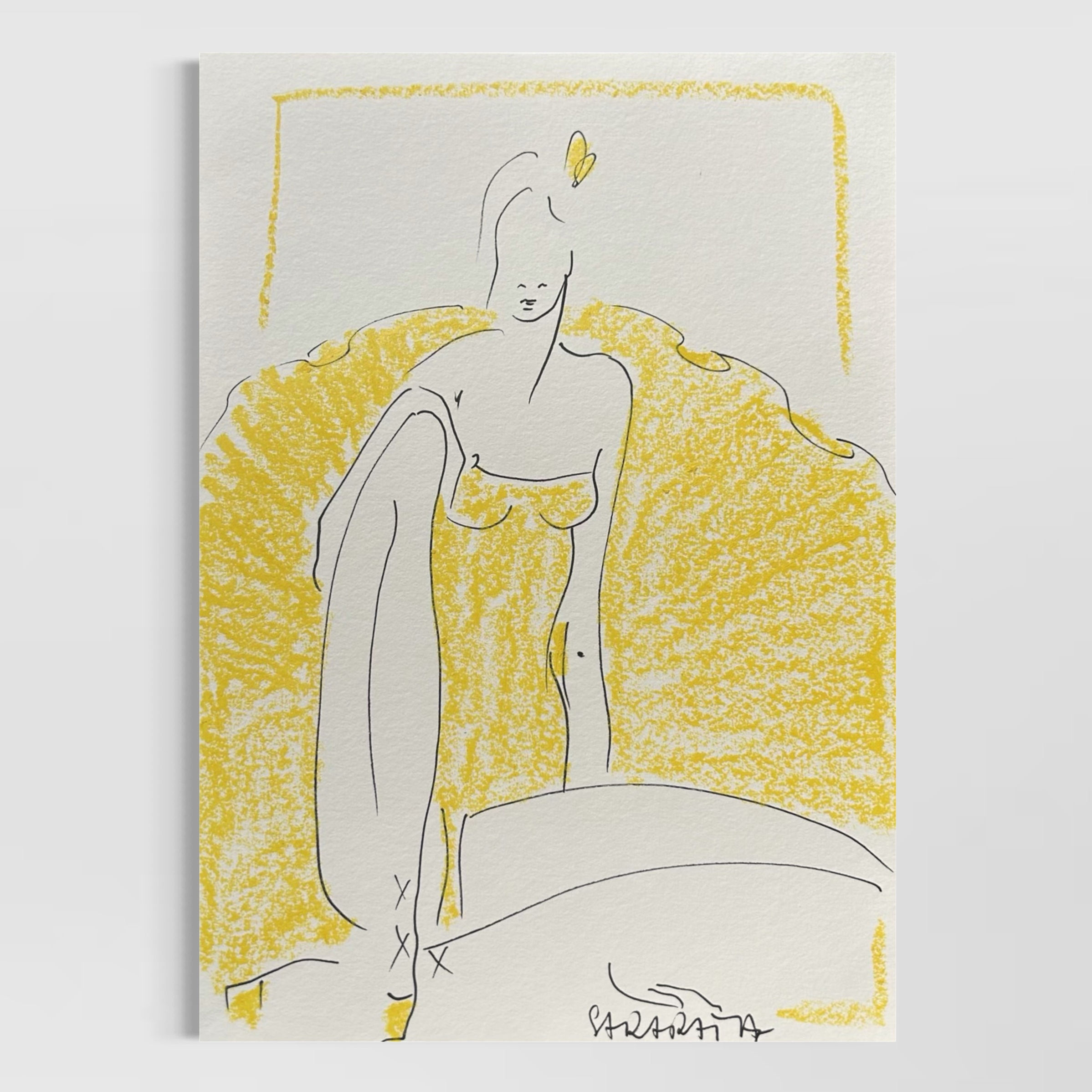 Joanna Sarapata | SZKIC | Jaune Tendre