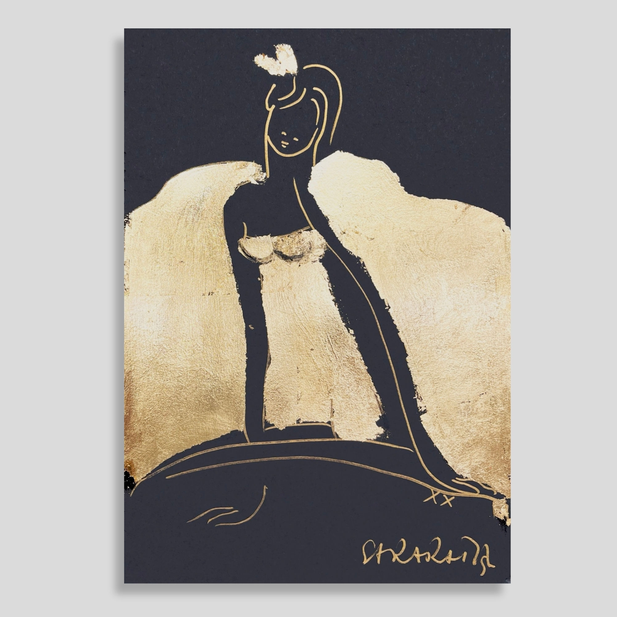 Joanna Sarapata | SZKIC | Gold Ballerina VII