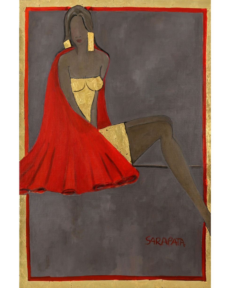 Thumbnail: Joanna Sarapata | GOLDEN WHISPER | Red Muse