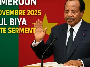 保罗·比亚(Paul Biya)将于2025年11月6日宣誓就职。