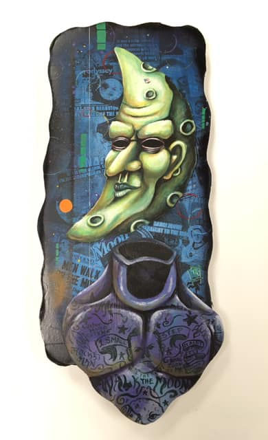 Newest painting is done “Walk the Moon”.