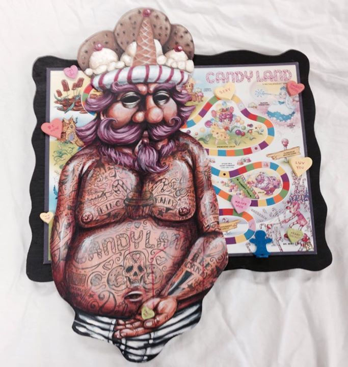 My candyland piece_King Kandy_ is now co