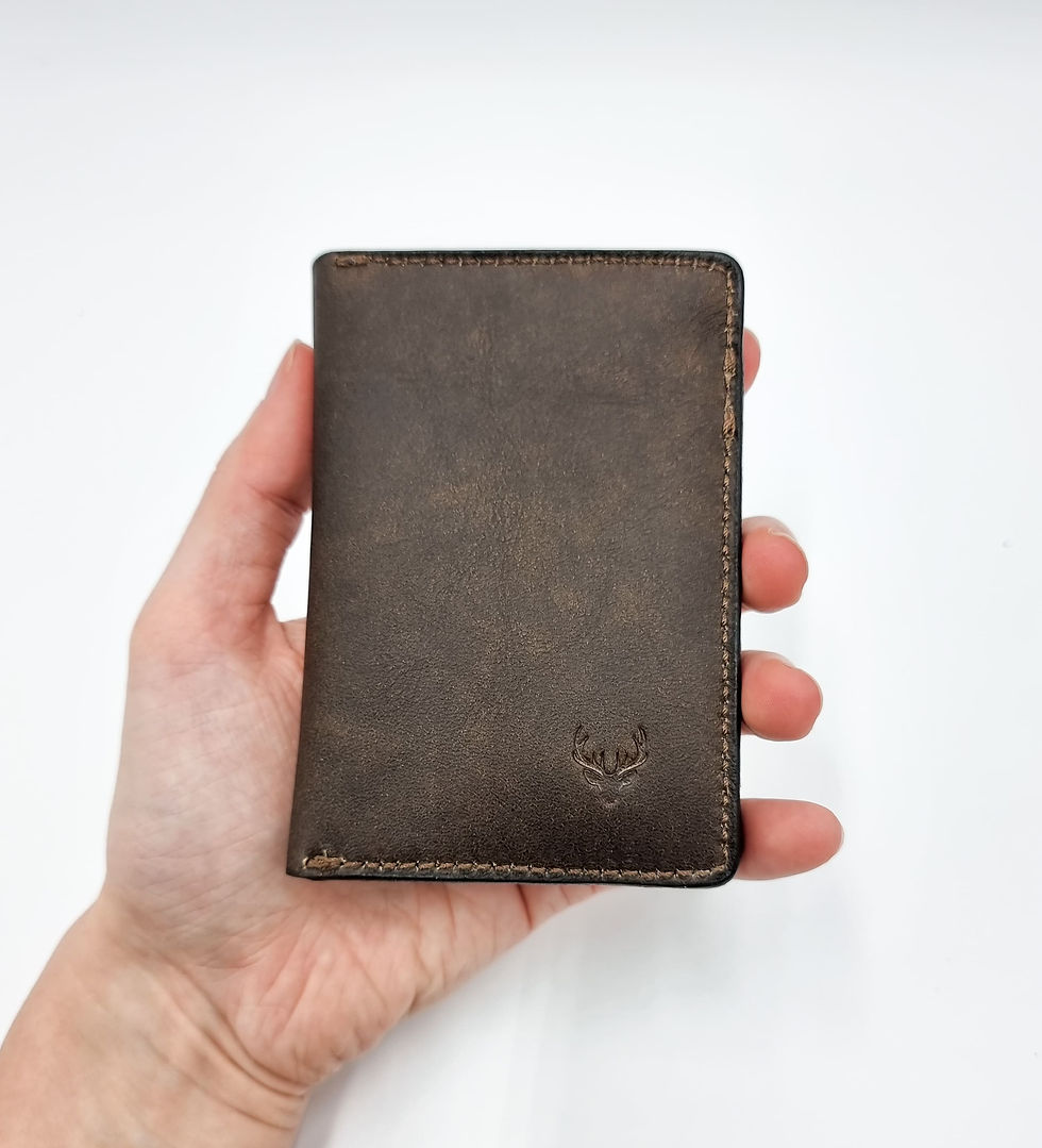 Miniature : portefeuille homme cuir marron