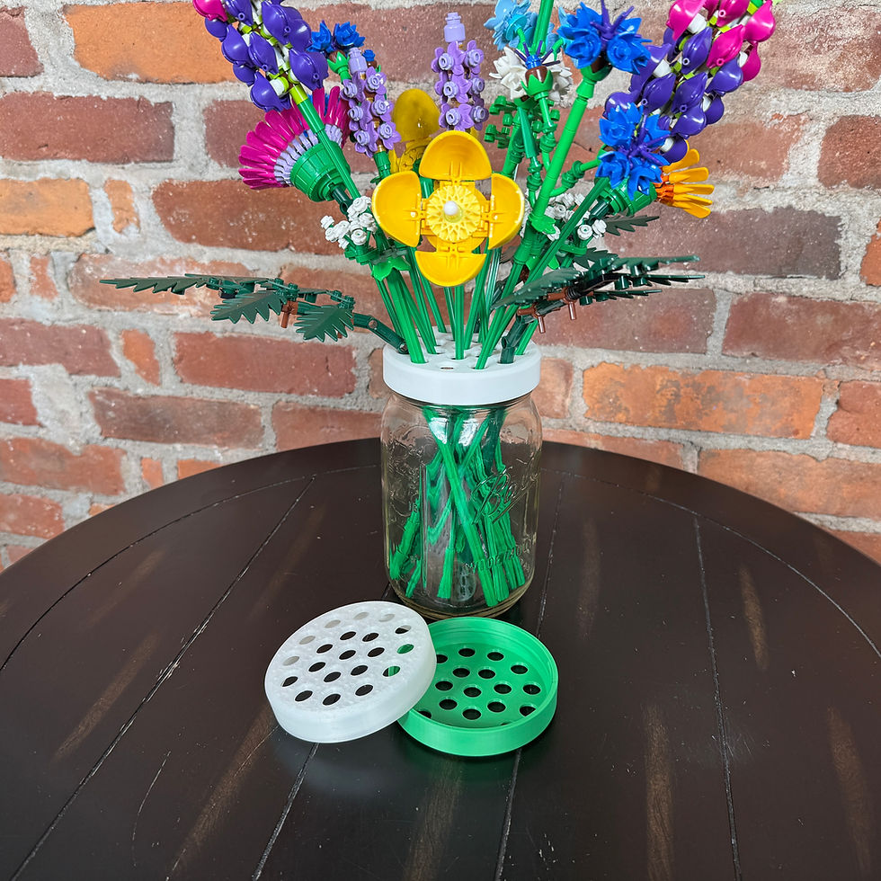 Thumbnail: Wide Mouth Frog Lids – Botanical Brick Collection