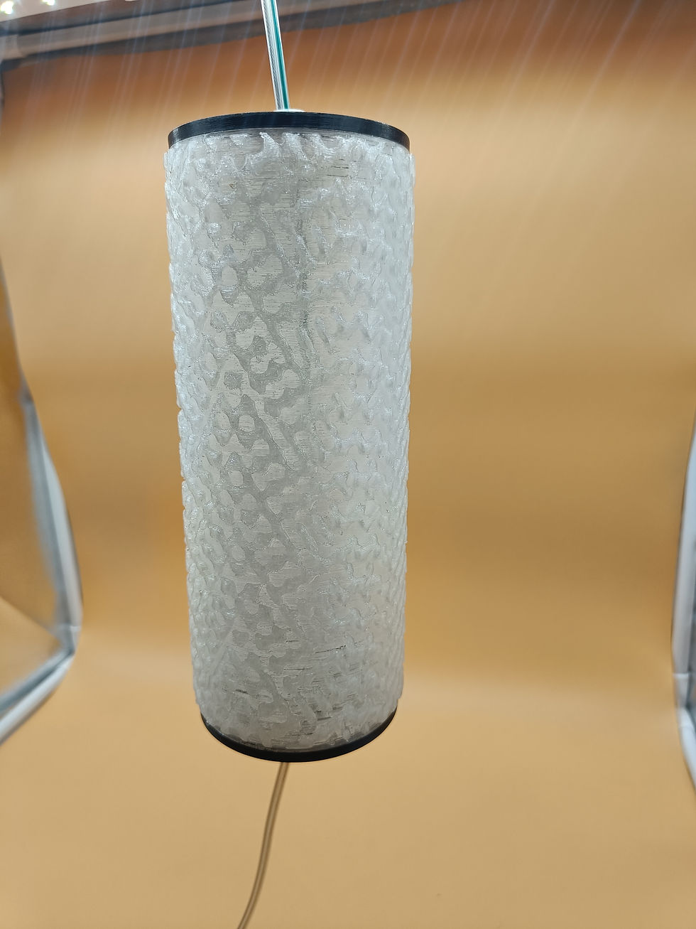 Porta alimentatore sospeso per plafoniere
