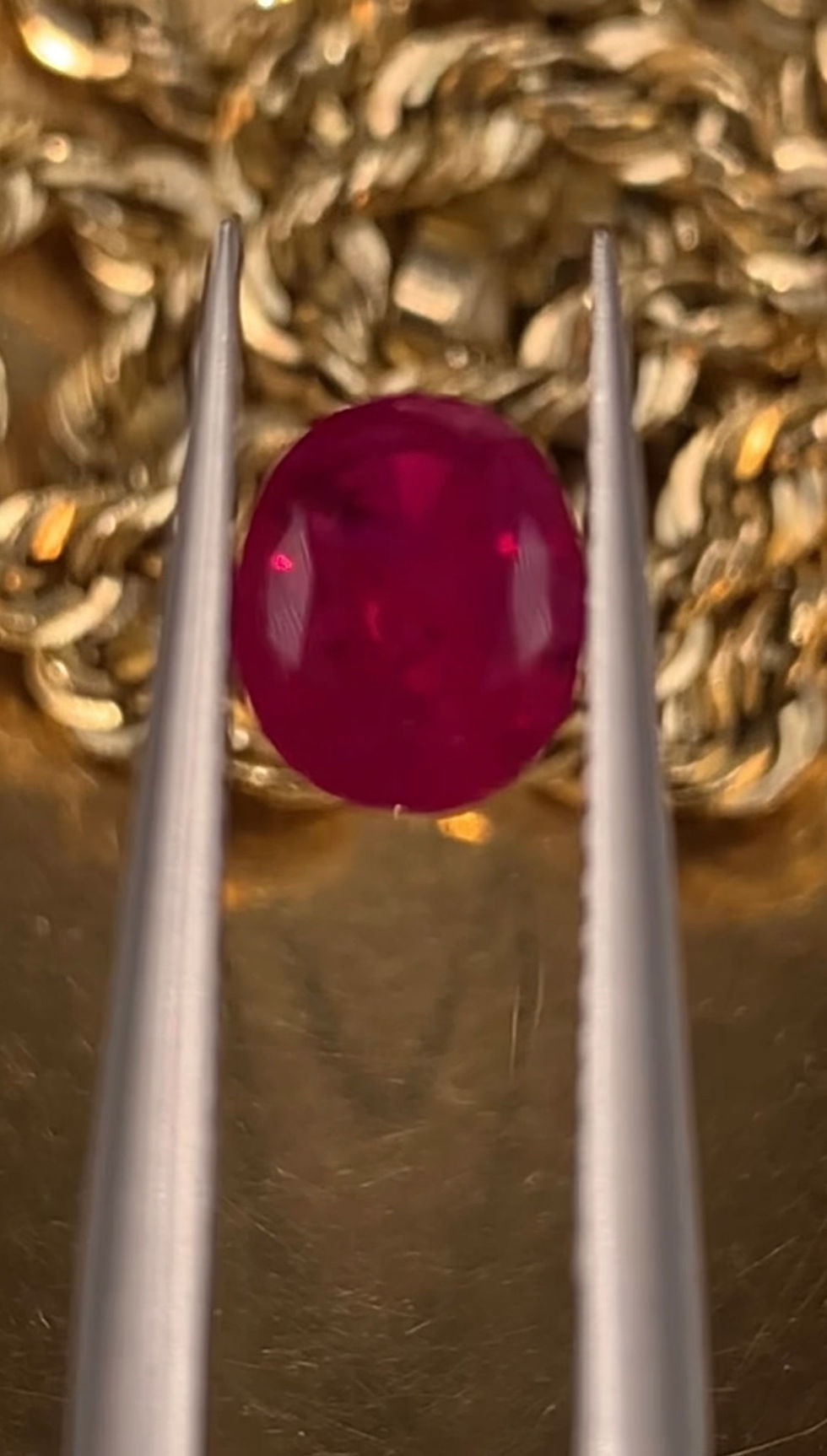 Thumbnail: 1.06Ct Natural Unheated Rare Blood Red Afghan Ruby