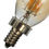 Thumbnail: GE Vintage Warm Candlelight 40W Replacement LED Amber Finish Straight Filament 
