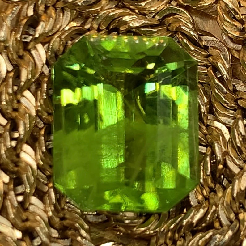 Thumbnail: 5Ct Natural Vivid Bright Green Peridot