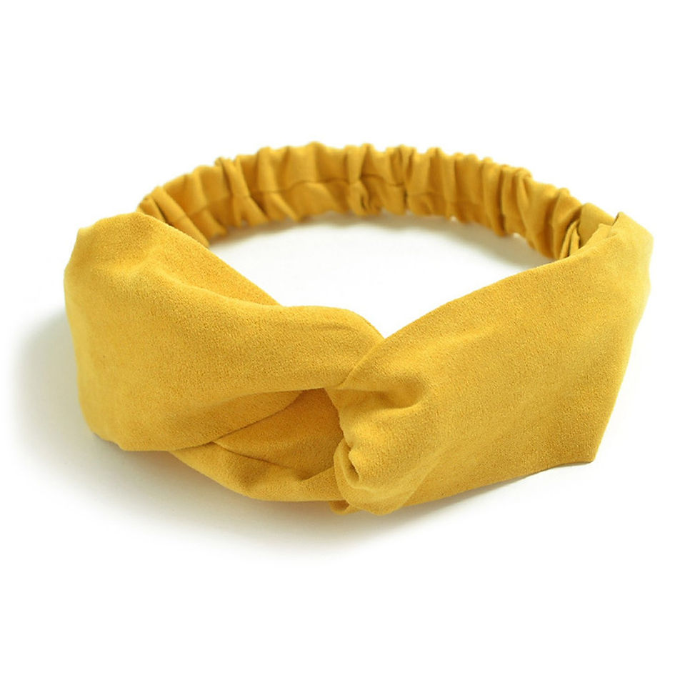 Thumbnail: 10 Pack Boho Headbands for Women Vintage Flower Printed Criss Cross Elastic Hea