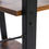 Thumbnail: Industrial Shelf Ladder Bookshelf Organizer 4-Tier Bookshelf Vintage Rustic Sto