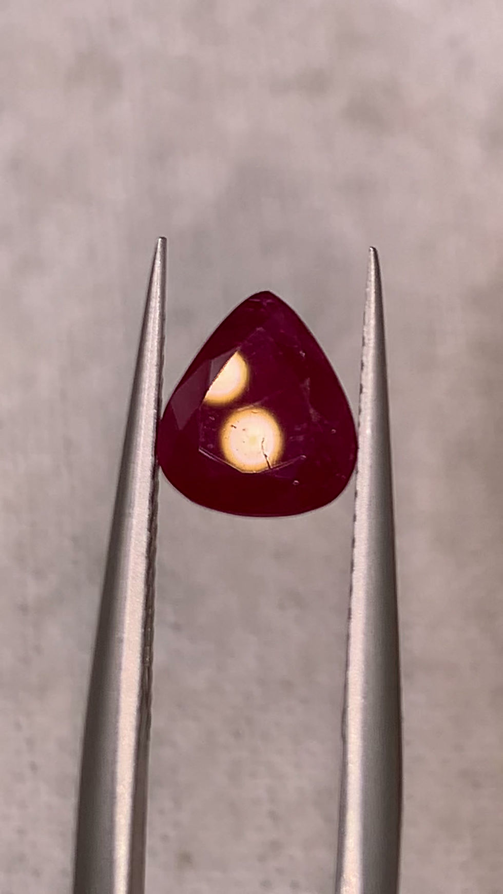 Thumbnail: 1.19Ct Natural Blood Red Ruby From Mozambique