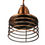 Thumbnail: E26 E27 Vintage Retro Ceiling Lamp,Loft Pendant Light,Metal Cage Hanging Ceilin