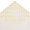 Thumbnail: 60 Sheets Vintage Stationery Paper and Envelopes Letter Set, Gold Border, 8.5 x