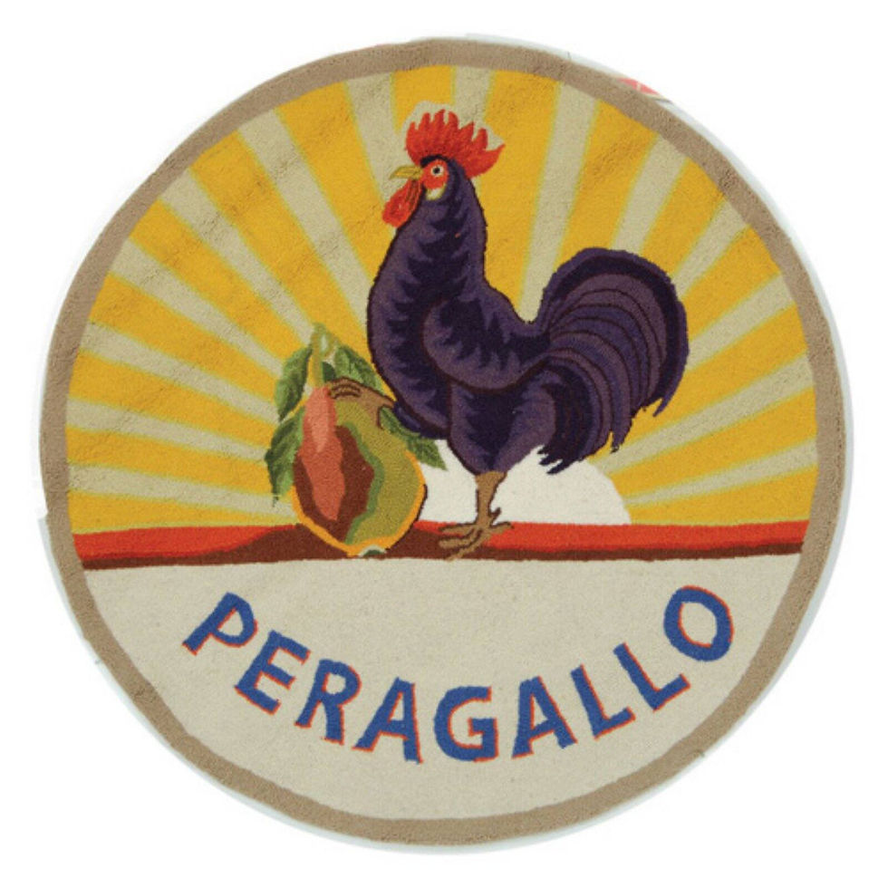 Thumbnail: Safavieh Chelsea Vintage Rooster Novelty Area Rug or Runner