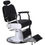Thumbnail: BarberPub Heavy Duty Metal Vintage Barber Chair All Purpose Hydraulic Recline S
