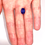 Thumbnail: Earth Mined 4.07Ct Natural Cornflower Blue Sapphire From Sri Lanka