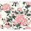 Thumbnail: Vintage Floral Pink Peel & Stick Wallpaper by Drew Barrymore Flower Home