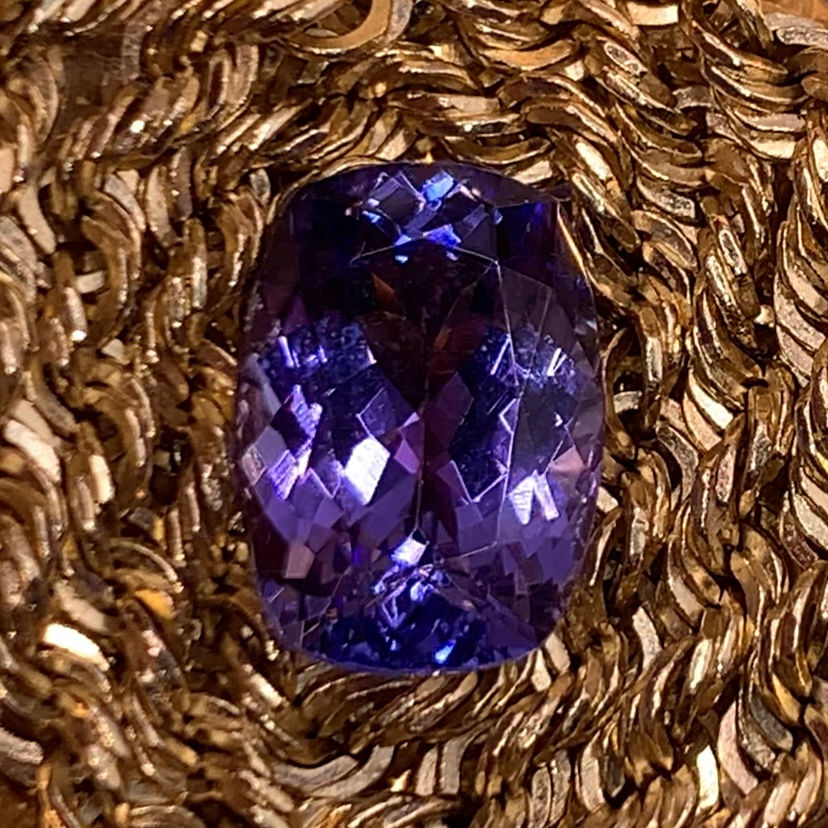 Thumbnail: GIA Certified 3.14Ct Natural Tanzanite