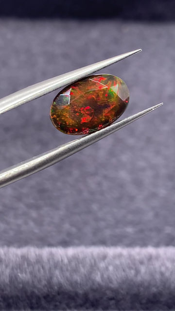 Thumbnail: 1.82Ct Natural Ethiopian Welo Black Opal