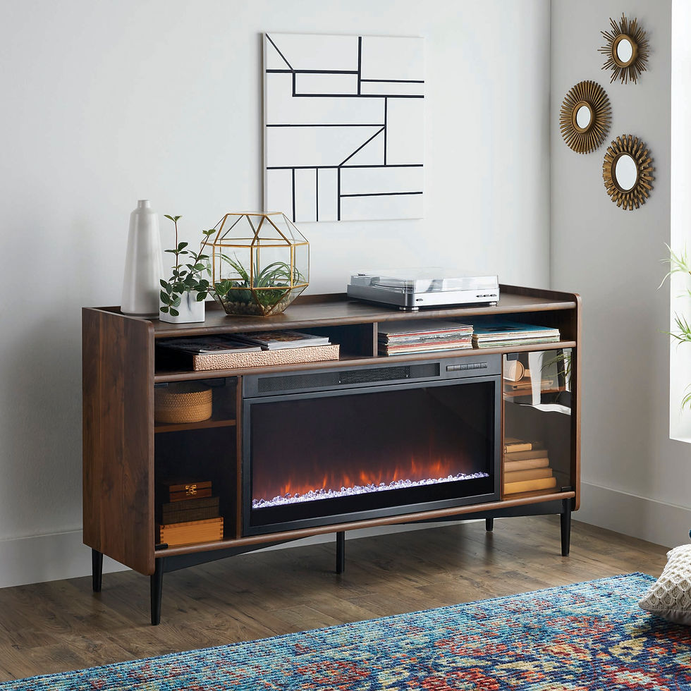 Thumbnail: Better Homes & Gardens Montclair Entertainment Fireplace TV Stand for most Flat