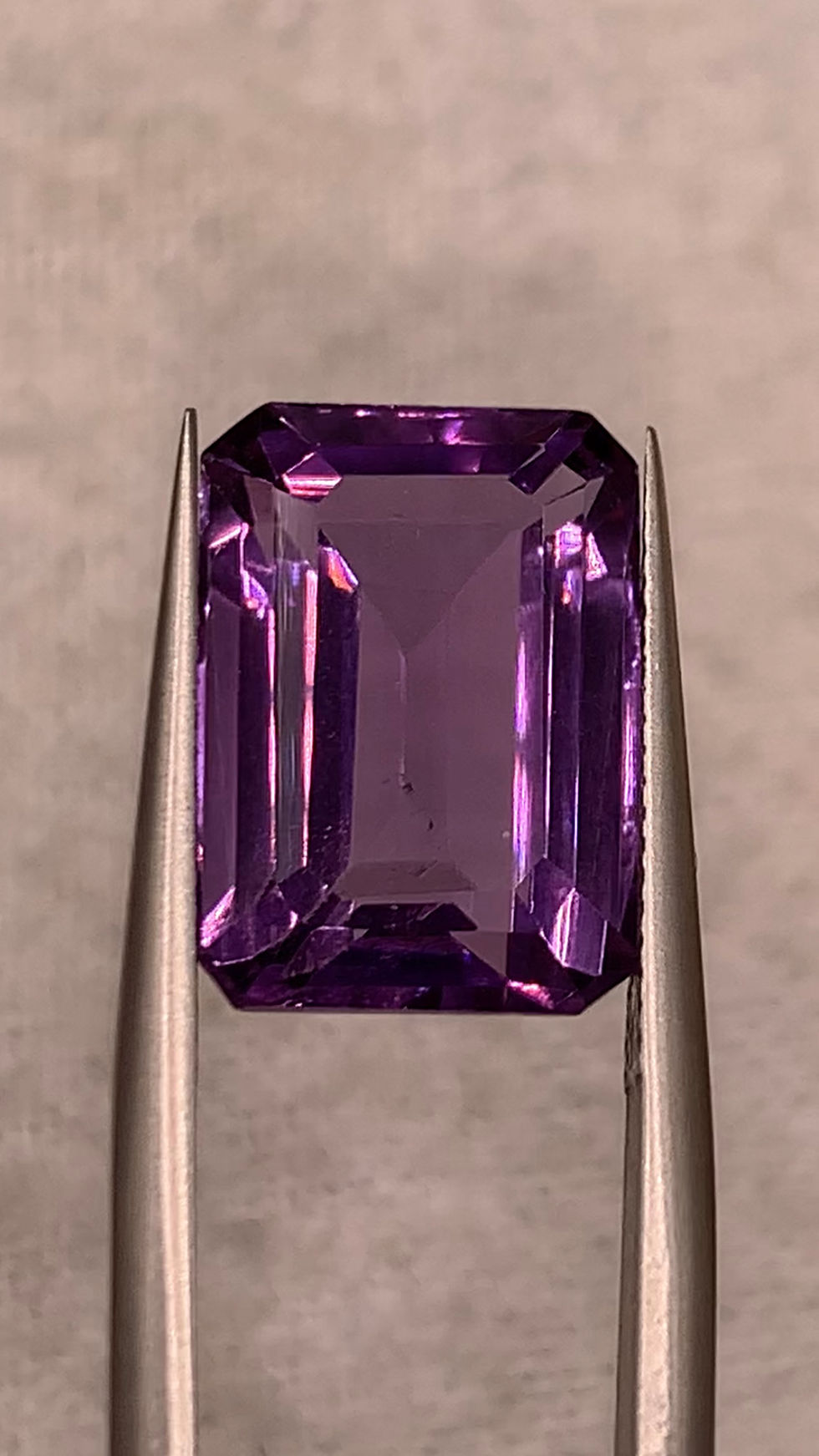 Thumbnail: 7.95Ct Natural Amethyst From Brazil