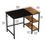Thumbnail: JOISCOPE Computer Desk with Built-in Shelves,40" Black Oak