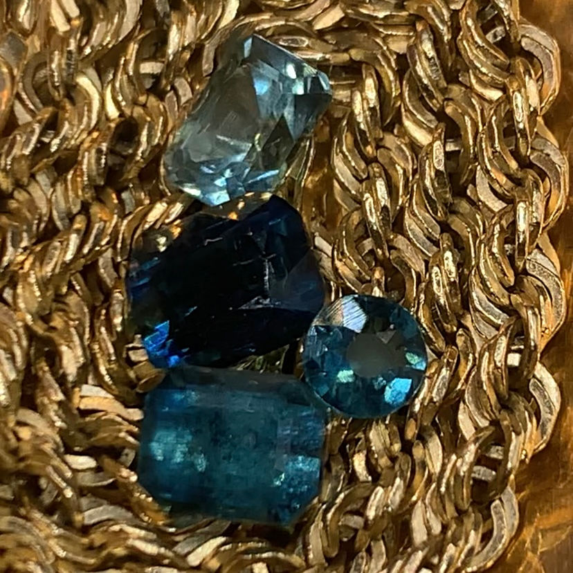 Thumbnail: 2.5Ctw Natural Rare Blue Tourmaline Collection