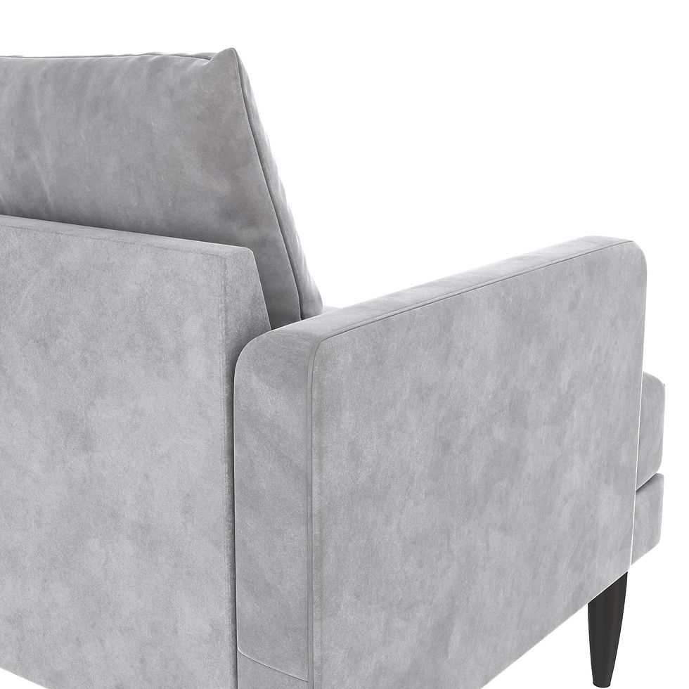 Thumbnail: Novogratz Bailey Pillowback Loveseat, Mid-Century Modern Vintage Living Room Fu
