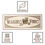 Thumbnail: Vintage Design Laundry Room Accent Runner Rug with Nonslip Backing