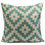 Thumbnail: Throw Pillow Case Cover 18''x18'' Vintage AquaMint Green Linen Decorative Pillo