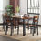 Thumbnail: Better Homes & Gardens Austen Dining Chairs, 2-Pack, Vintage Oak