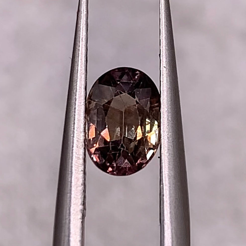 Thumbnail: 1.09Ct Natural Unheated Rare Exquisite Pink Orange Sapphire From Australia