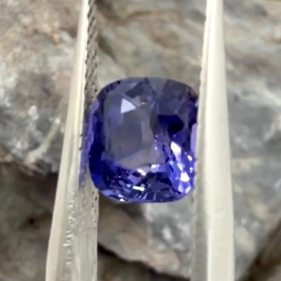 Thumbnail: 1.50Ct Natural Unheated Rare Bluish Violet Sapphire