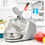 Thumbnail: ZENY 300w Ice Shaver Machine Ice Crusher Electric Snow Cone Maker Stainless Ste