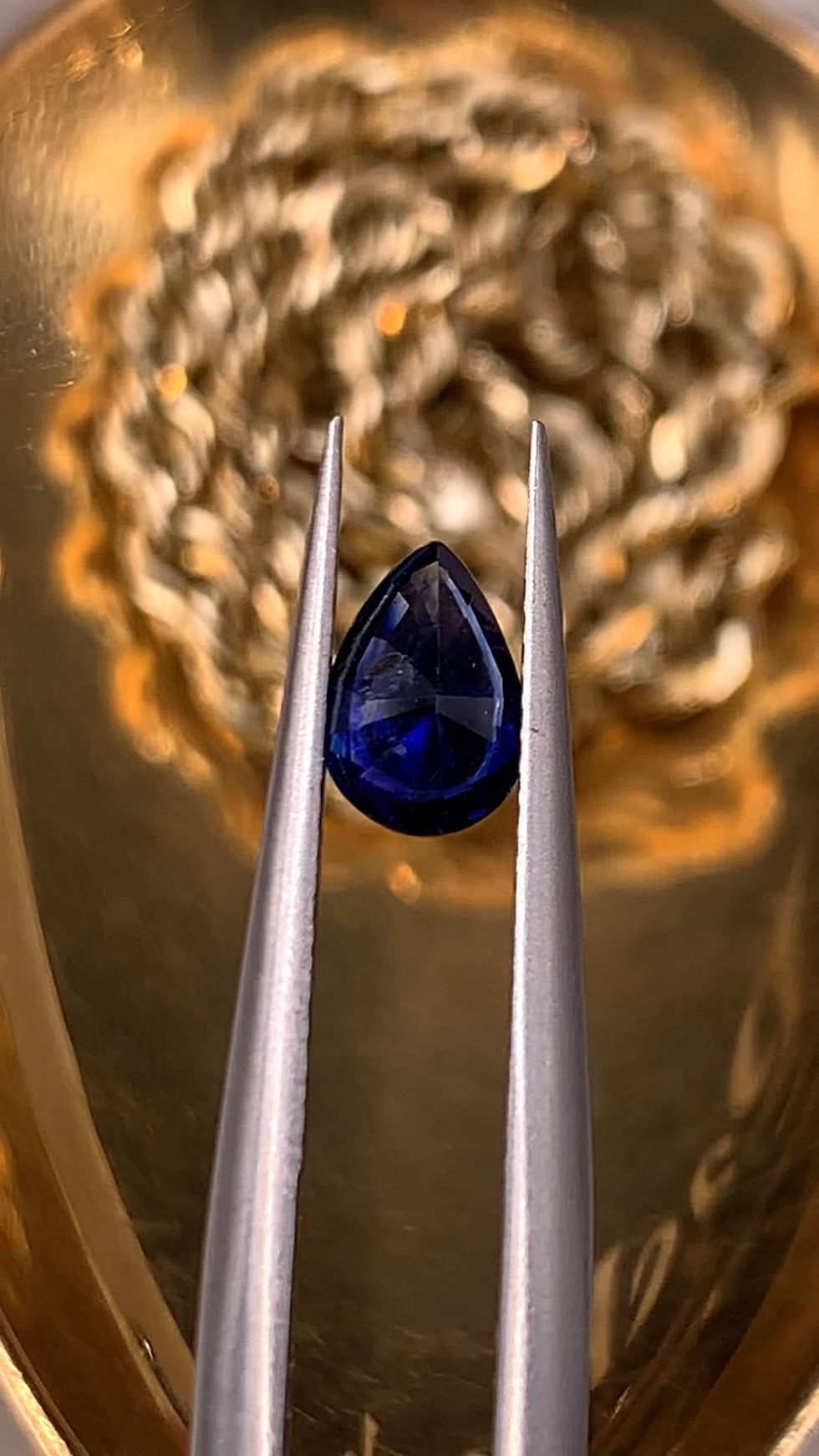 Thumbnail: 0.52Ct Natural Rare Unheated Stunning Blue Sapphire From Sri Lanka 