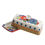 Thumbnail: The Pioneer Woman Dazzling Dahlias 4-Piece Butter Dish and Salt & Pepper Set