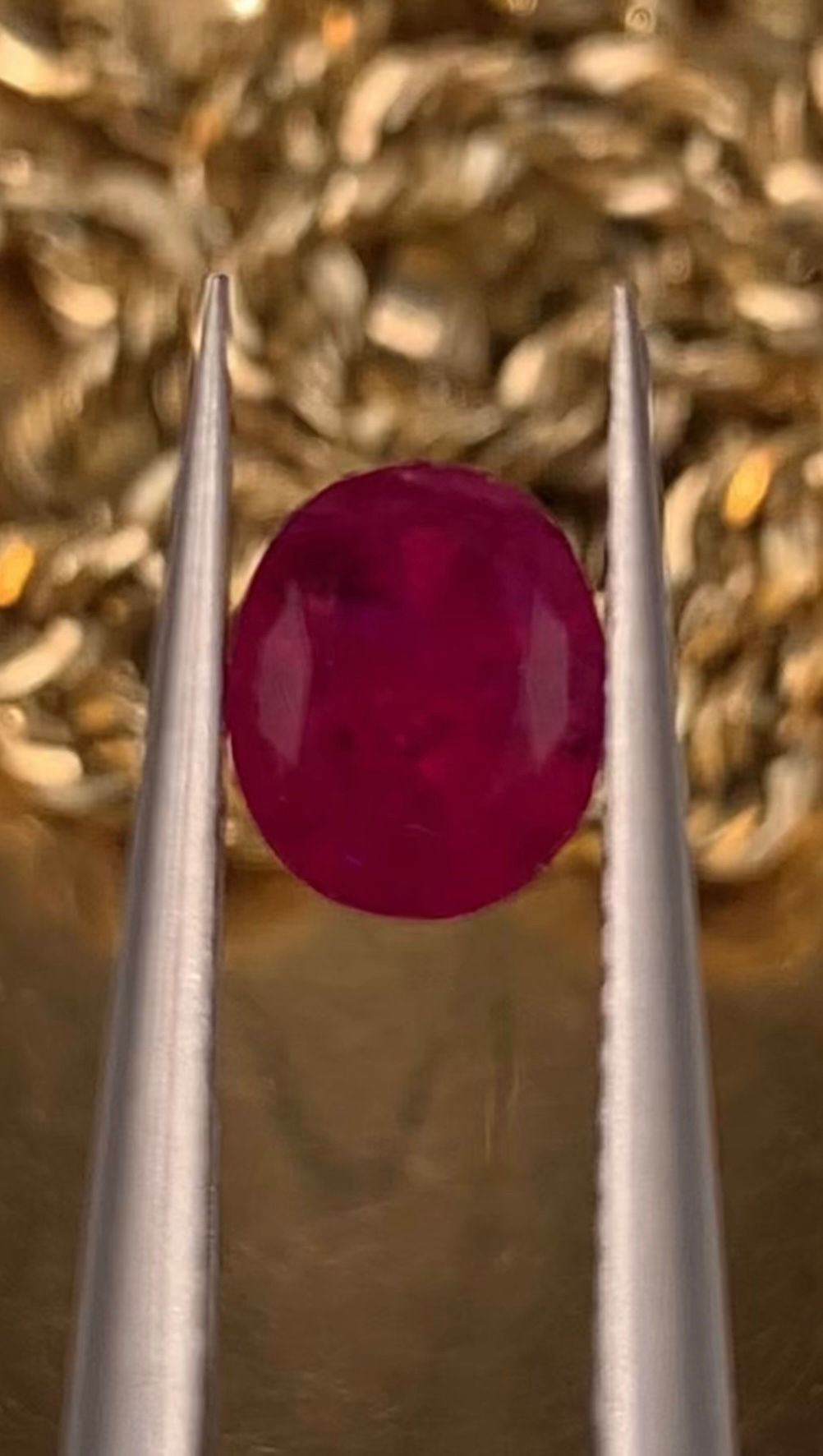 1.06Ct Natural Unheated Rare Blood Red Afghan Ruby