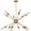 Thumbnail: 12 Lights Modern Pendant Lighting Industrial Vintage Sputnik Chandeliers Ceilin
