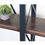 Thumbnail: LITTLE TREE Solid Wood 5 Shelf Industrial Style Bookcase and Book Shelves, Meta