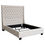 Thumbnail: Diamond Sofa Park Avenue Tufted Bed, with Vintage Wing - Desert Sand Linen