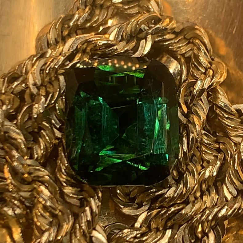 Thumbnail: 3.5Ct Natural Chrome Green Tourmaline