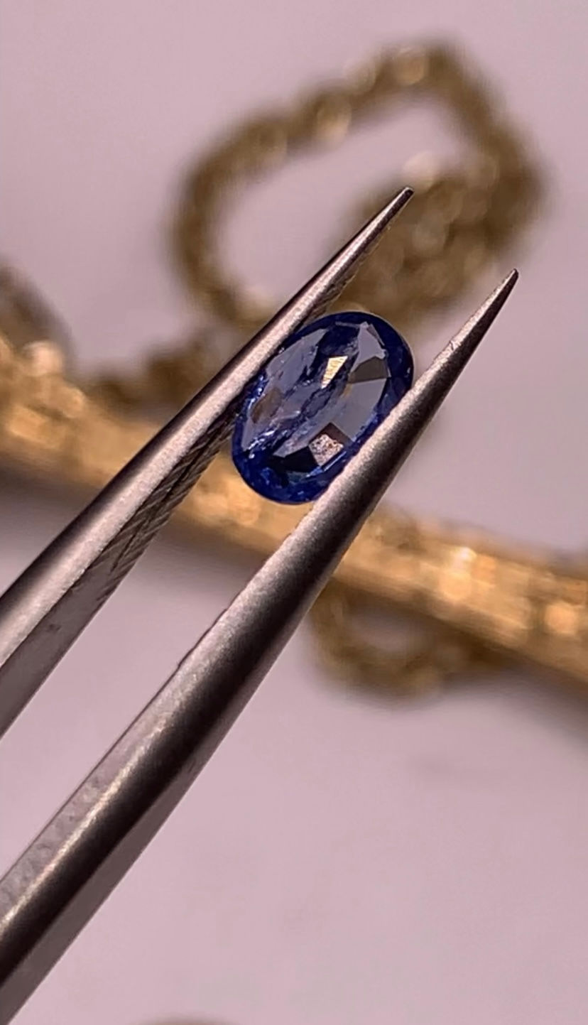 Thumbnail: 0.56Ct Natural Rare Cornflower Blue Afghan Sapphire