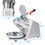 Thumbnail: ZENY 300w Ice Shaver Machine Ice Crusher Electric Snow Cone Maker Stainless Ste