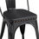 Thumbnail: Yaheetech set of 4 Metal Dining Chairs Industrial Style Stackable Kitchen Chair