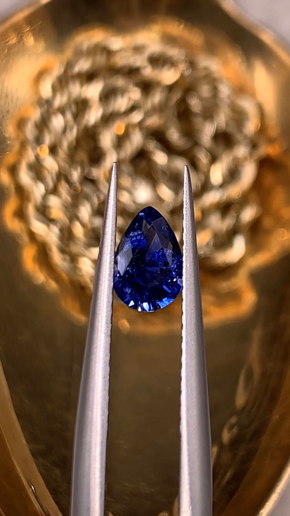 Thumbnail: 0.52Ct Natural Rare Unheated Stunning Blue Sapphire From Sri Lanka 