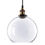 Thumbnail: Vintage Industrial 9.8" Ball Shape Glass Ceiling Light Pendant