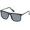 Thumbnail: Alpine Swiss Mens Polarized Sunglasses Classic Retro Square Vintage Sun Glasses